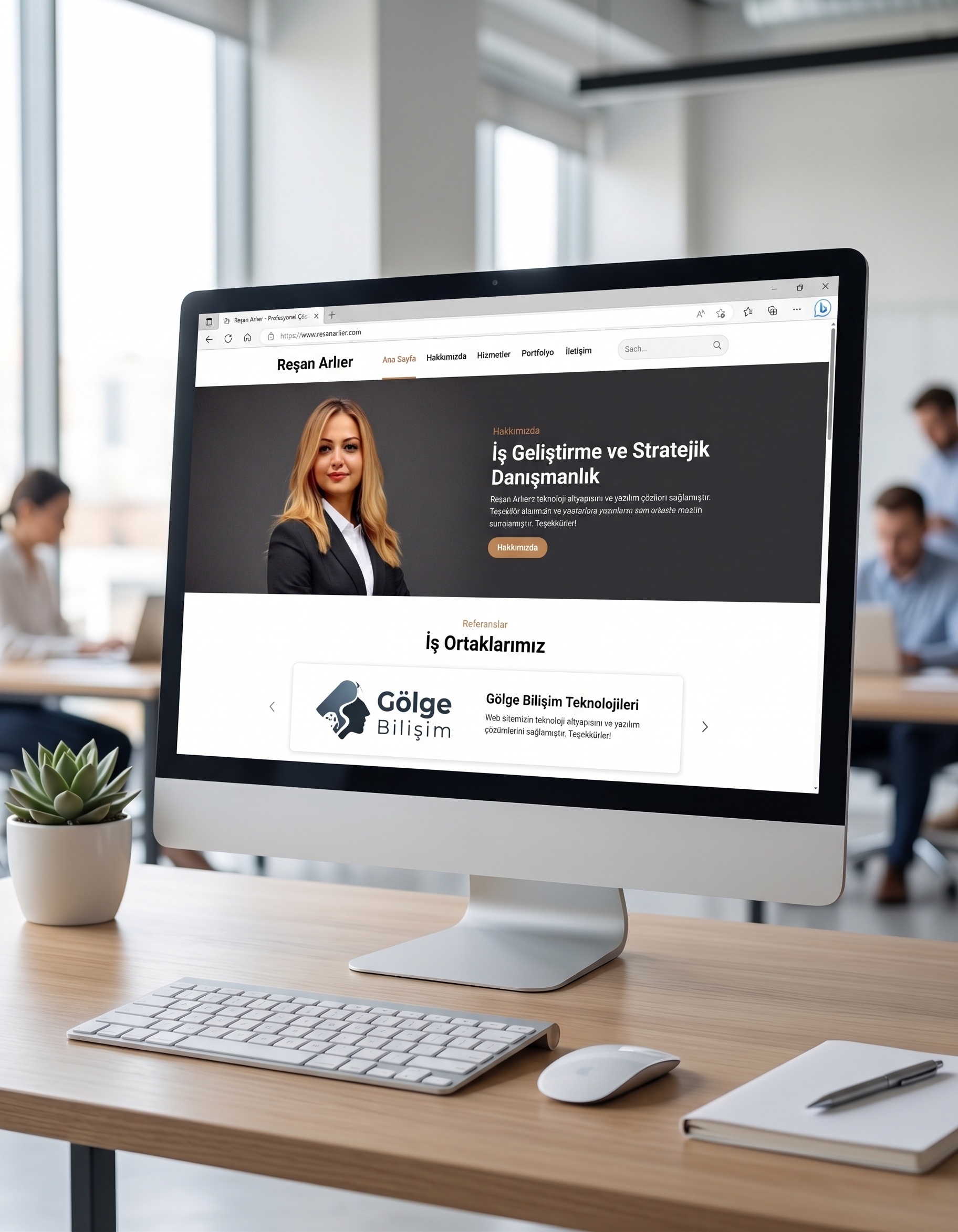Reşan Arlıer  Kişisel Web Sitesi